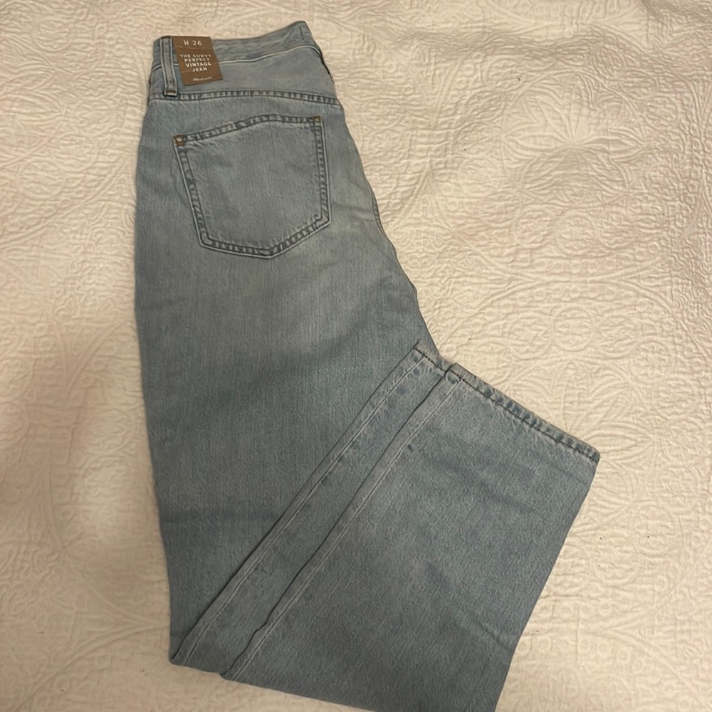 Madewell curvy perfect vintage jean size 26